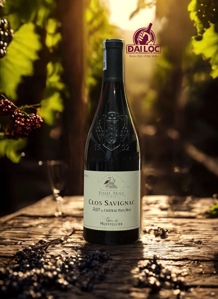 Rượu vang Pháp Château Paul Mas Clos Sauvignac 2023 14,5% - Chai 750ml
