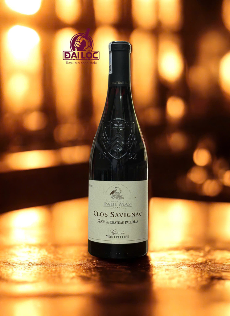 Rượu vang Pháp Château Paul Mas Clos Sauvignac 2023 14,5% - Chai 750ml