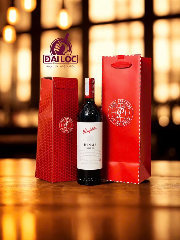 Rượu vang đỏ Úc Penfolds Bin 28 Kalimna Shiraz 2023