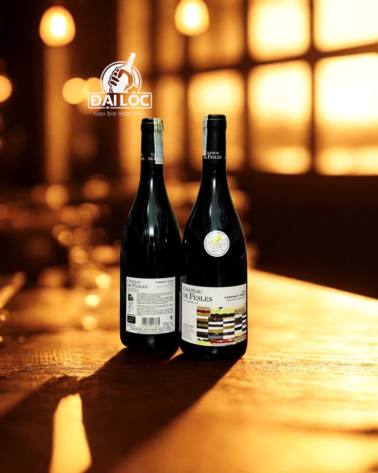 Rượu vang Pháp Château de Fesles La Chapelle 2022 13,5% - Shop Đại Lộc 39 Hoa Cúc HCM