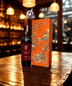 Hộp quà Rượu Vang La Carminaia Vino Rosso 2024 14,5% - Chai 750ml