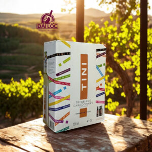 Rượu vang bịch Tini 3 Lít 12% (White Wine) Ý
