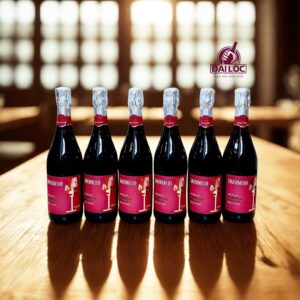 Rượu vang Tavernello Lambrusco Emilia IGT 8% Ý - Chai 750ml