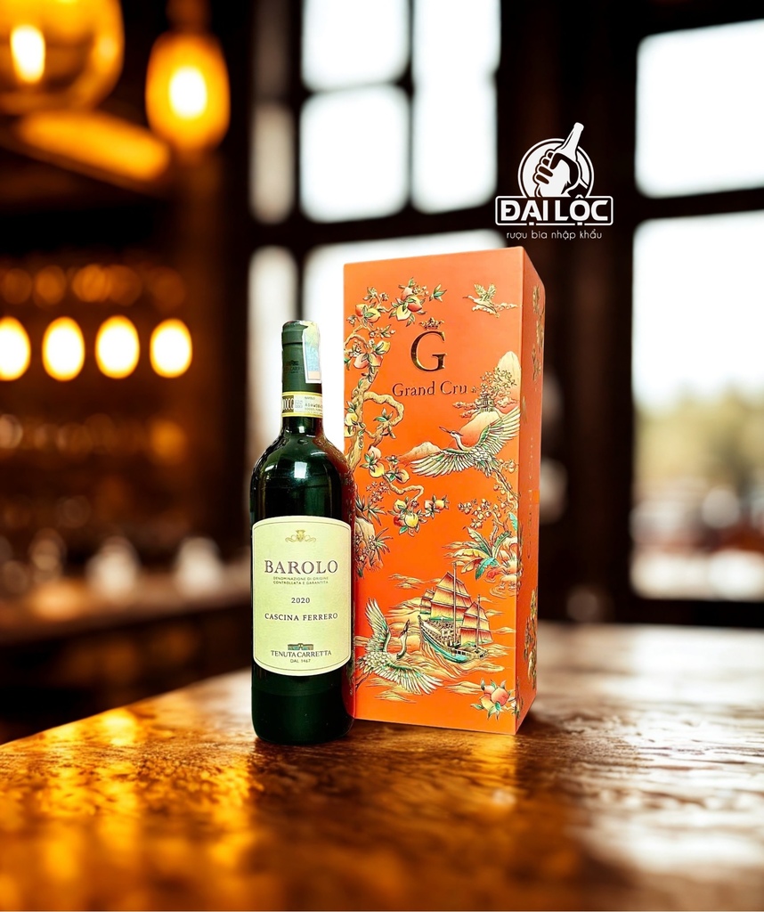 Rượu Vang Barolo Cascina Ferrero 2020 14% - Chai 750ml