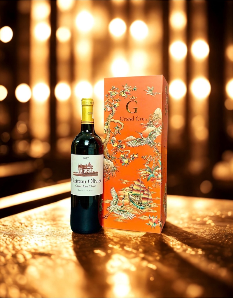 Rượu Vang Pháp Château Olivier 2017 13,5% Grand Cru Classe