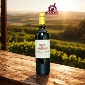 Rượu Vang Pháp Château Olivier 2017 13,5% Grand Cru Classe