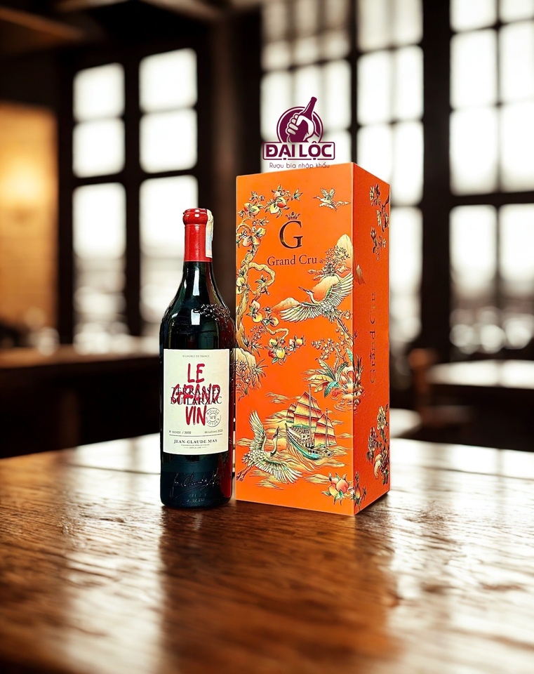 Rượu Vang Pháp Jean Claude Mas Le Grand Vin Terrasses Du Larzac 2023 15%