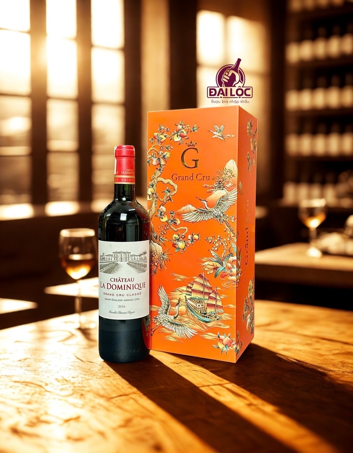 Rượu Vang Pháp Château La Dominique 2016 14,5% Saint-Émilion Grand Cru Classé