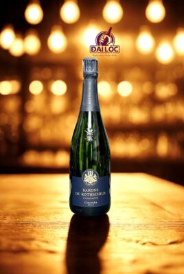 Champagne Barons De Rothschild Concordia Brut 12,5% - Top 10 Giống Nho Làm Rượu Vang Trắng Ngon Nhất