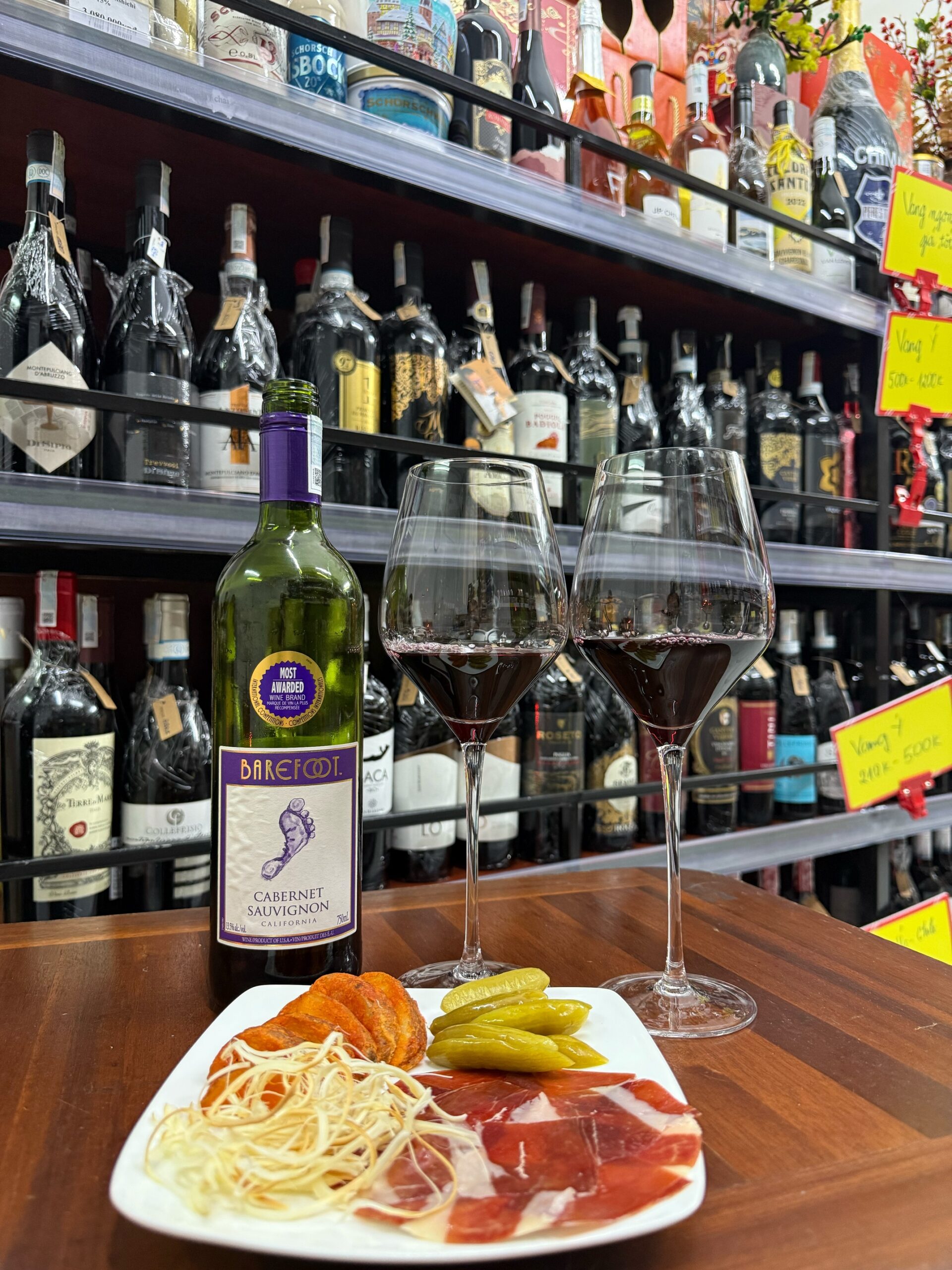 Rượu Vang Mỹ Barefoot Cabernet Sauvignon 13,5% Chai 750ml