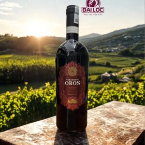 Rượu Vang Ý Oros Veramante Primitivo 2024 (Nhãn Đỏ) 14,5%
