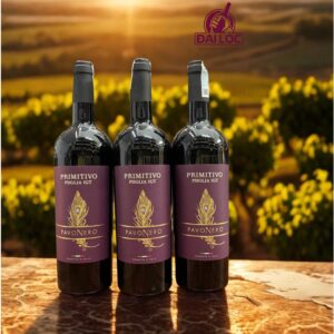 Rượu Vang Ý PavoNero Primitivo 13,5% (2024)