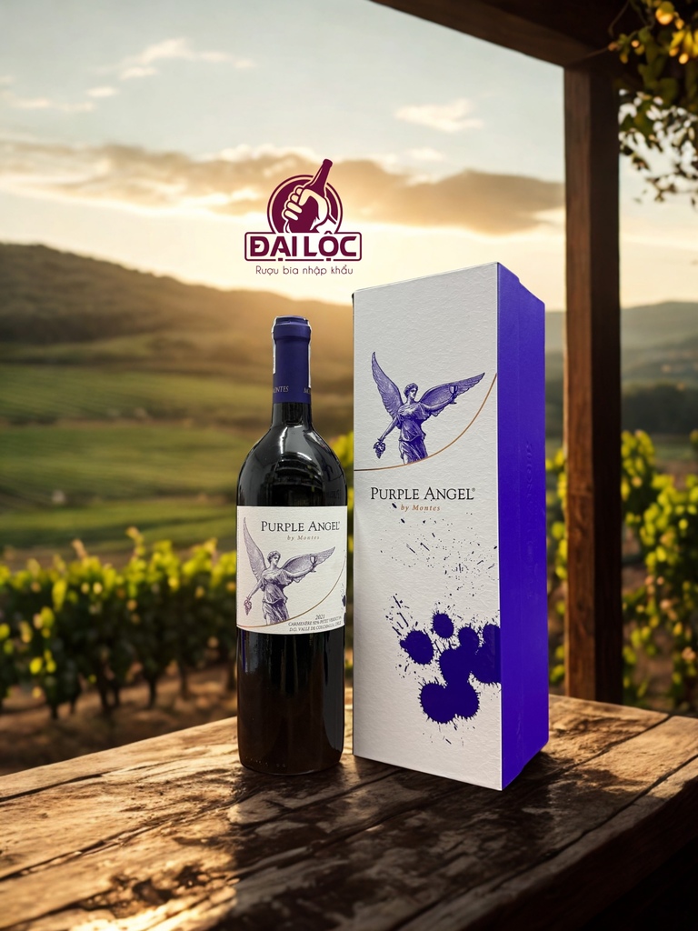 Rượu Vang Chile Montes Purple Angel 14,5% (2021): "Thiên Thần Tím"