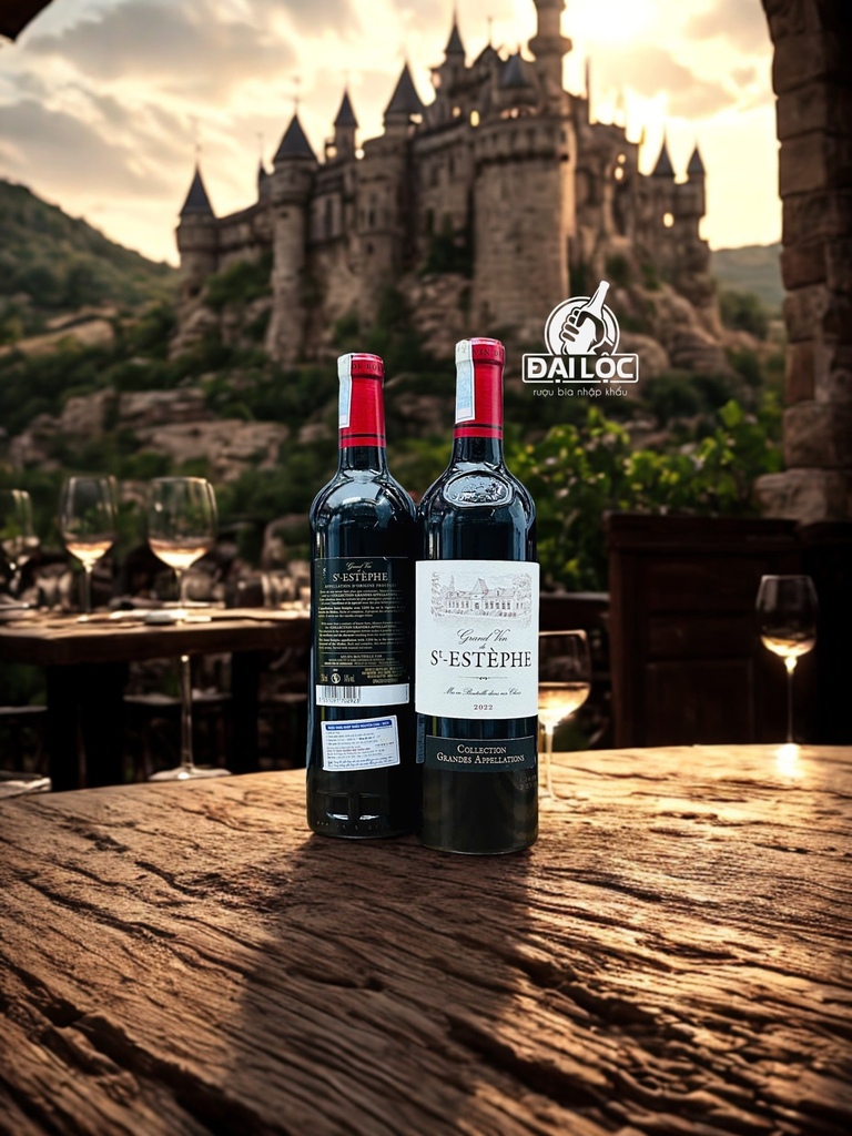 Rượu Vang Pháp Grand Vin de St Estèphe 14%