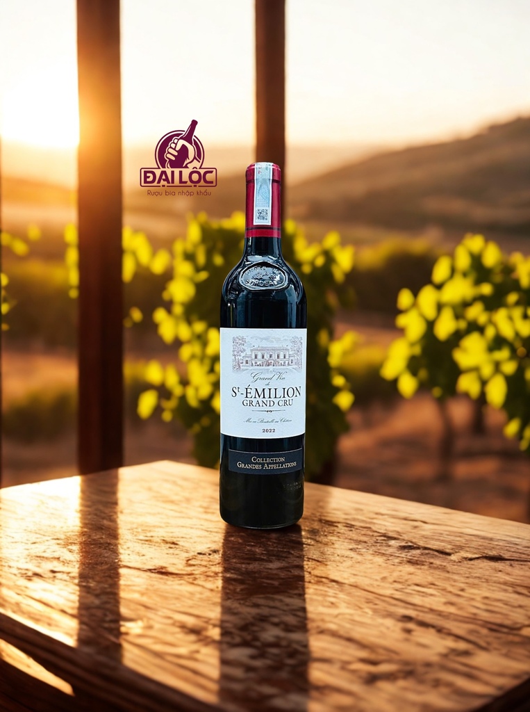 Vang Pháp Grand Vin de St Émilion Grand Cru