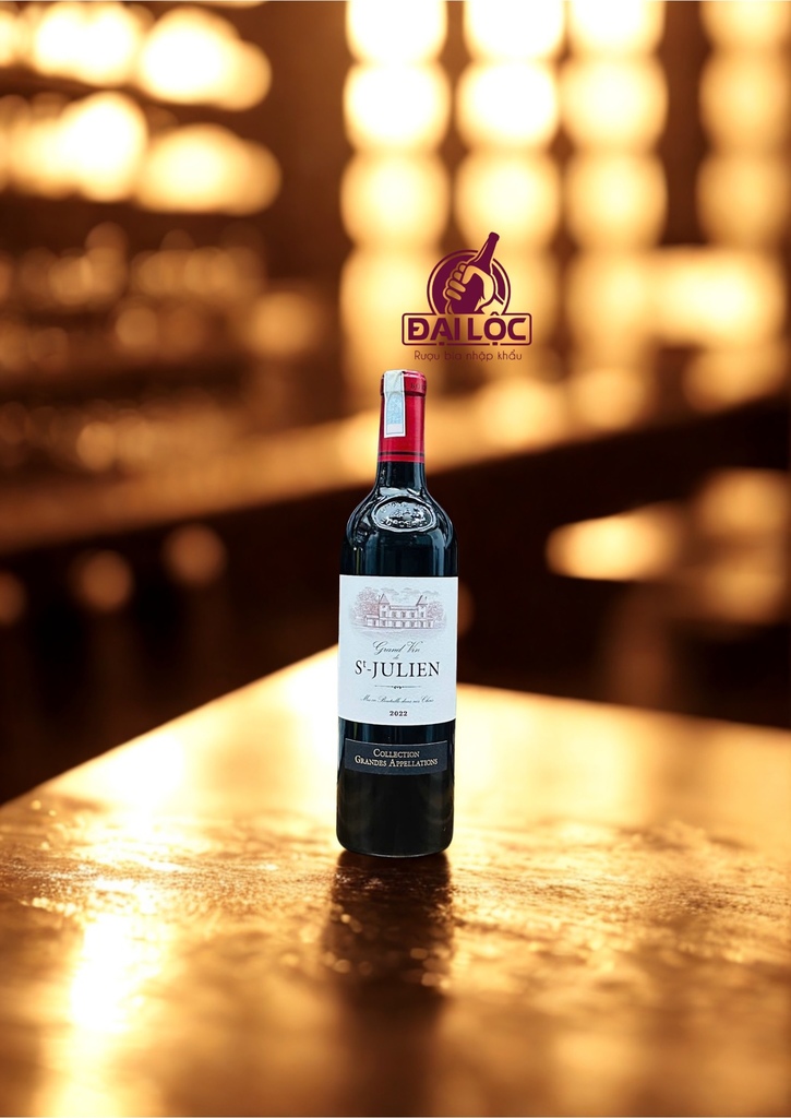 Rượu Vang Pháp Grand Vin de St Julien 14% (2022): Sự Cân Bằng Hoàn Hảo Của Tự Nhiên