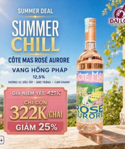 Rượu Vang Hồng Cote Mas Rose Aurore 2024 12,5%