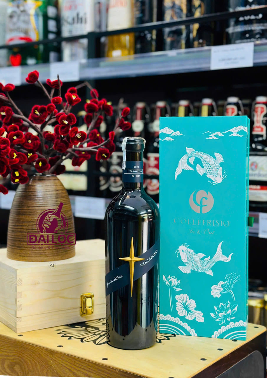 Top 5 Chai Rượu Vang Ý Primitivo Được Nhiều Người Yêu Thích: Vang CF Collefrisio Primitivo