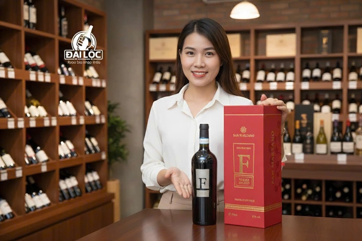 Cập Nhật Giá Rượu Vang F Negroamaro 15% Mới Nhất