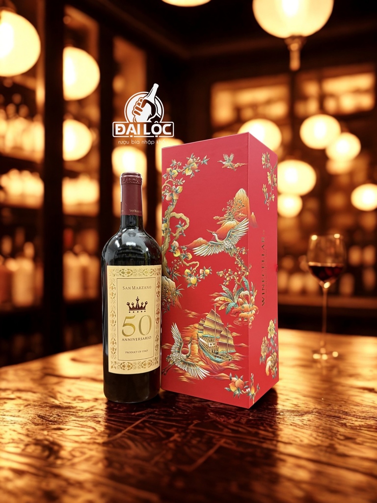 Rượu Vang Ý 50 Anniversario 14,5% - Chai 750ml