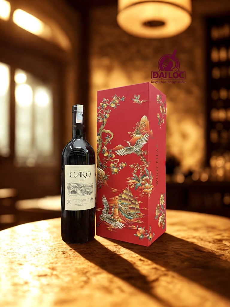 Rượu Vang Argentina Caro 2020 14,5% - Chai 750ml