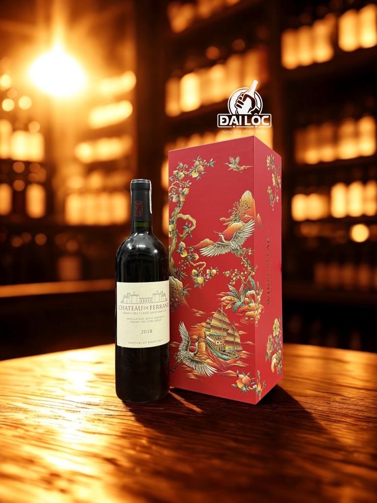 Rượu Vang Pháp Château de Ferrand 2020 14,5% - Chai 750ml