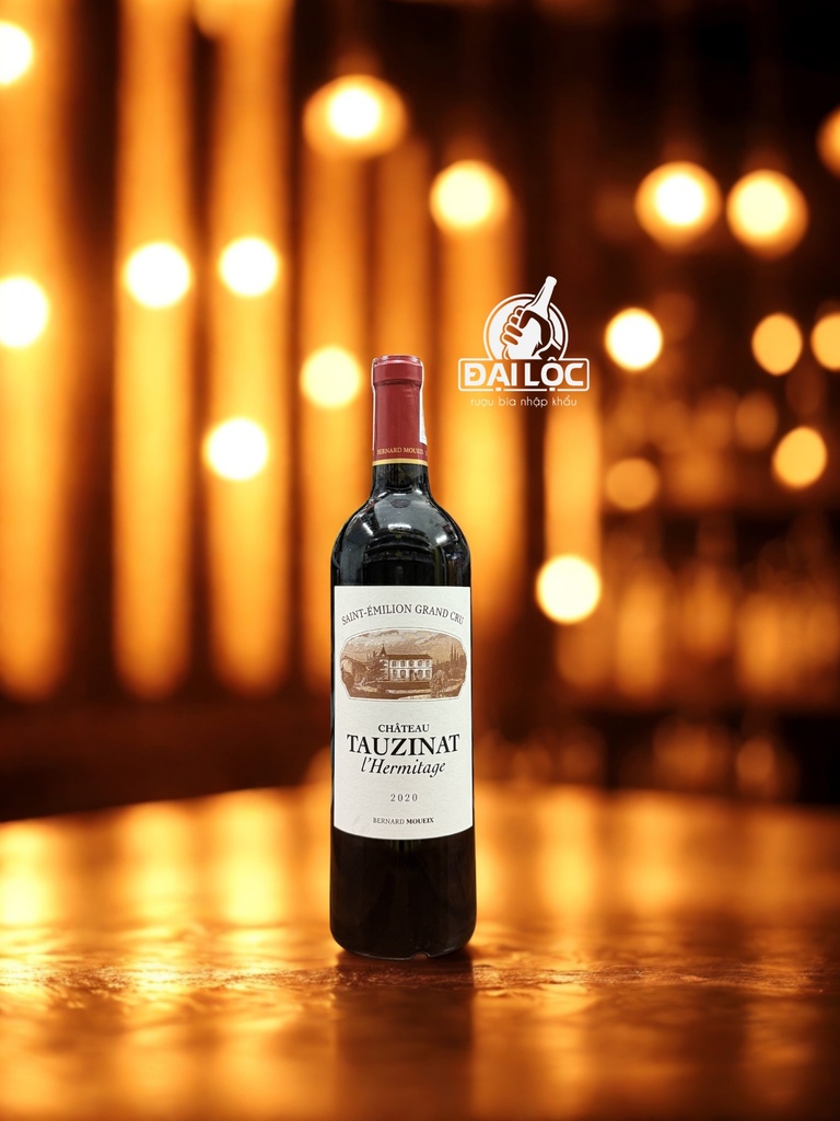 Vang Pháp Château Tauzinat l'Hermitage Saint-Émilion Grand Cru 2020 14,5%
