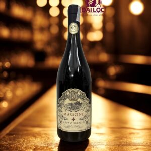 Rượu Vang Ý Massone Appassimento Puglia 2024 15% - Chai 750ml