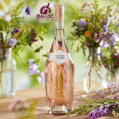 Rượu Vang Hồng Pháp Fleurs de Prairie Côtes de Provence Rosé 2024 12,5%