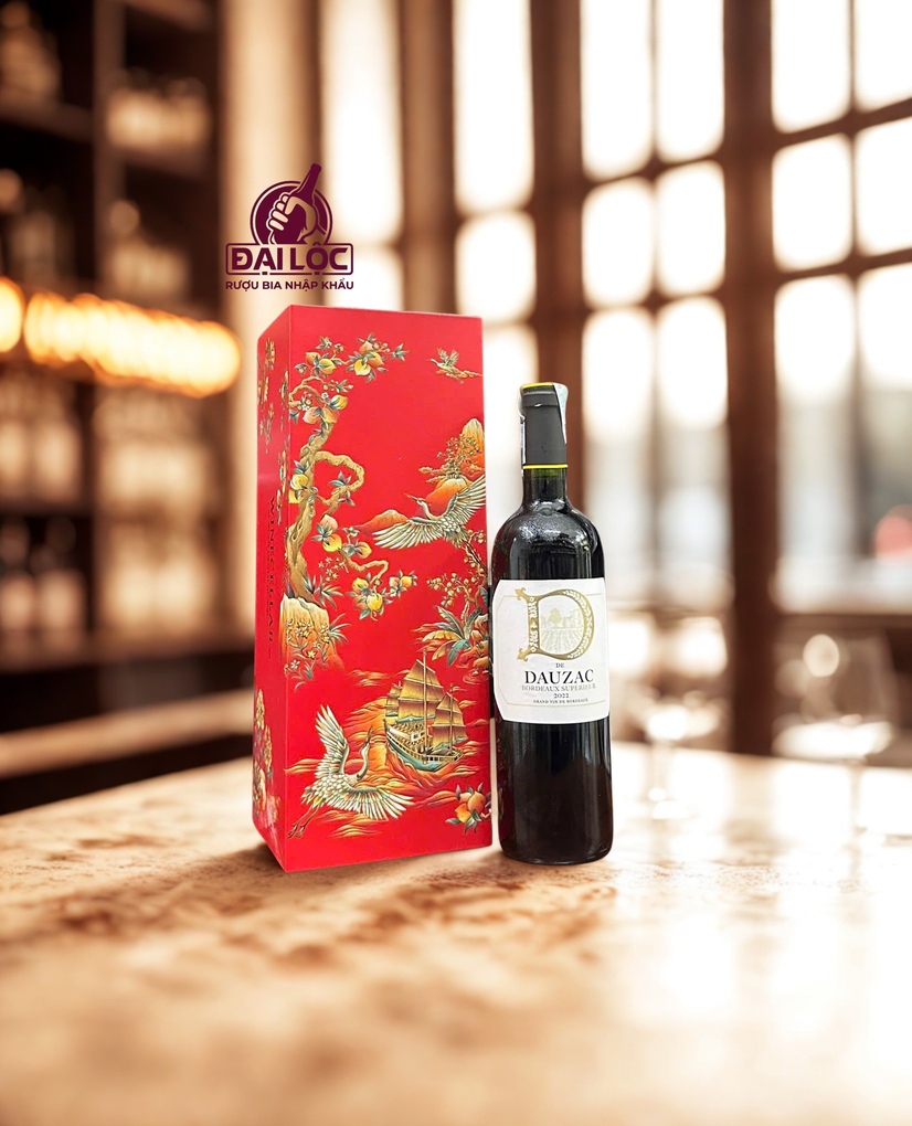 Rượu Vang Pháp D de Dauzac 13,5% 2022 - Chai 750ml