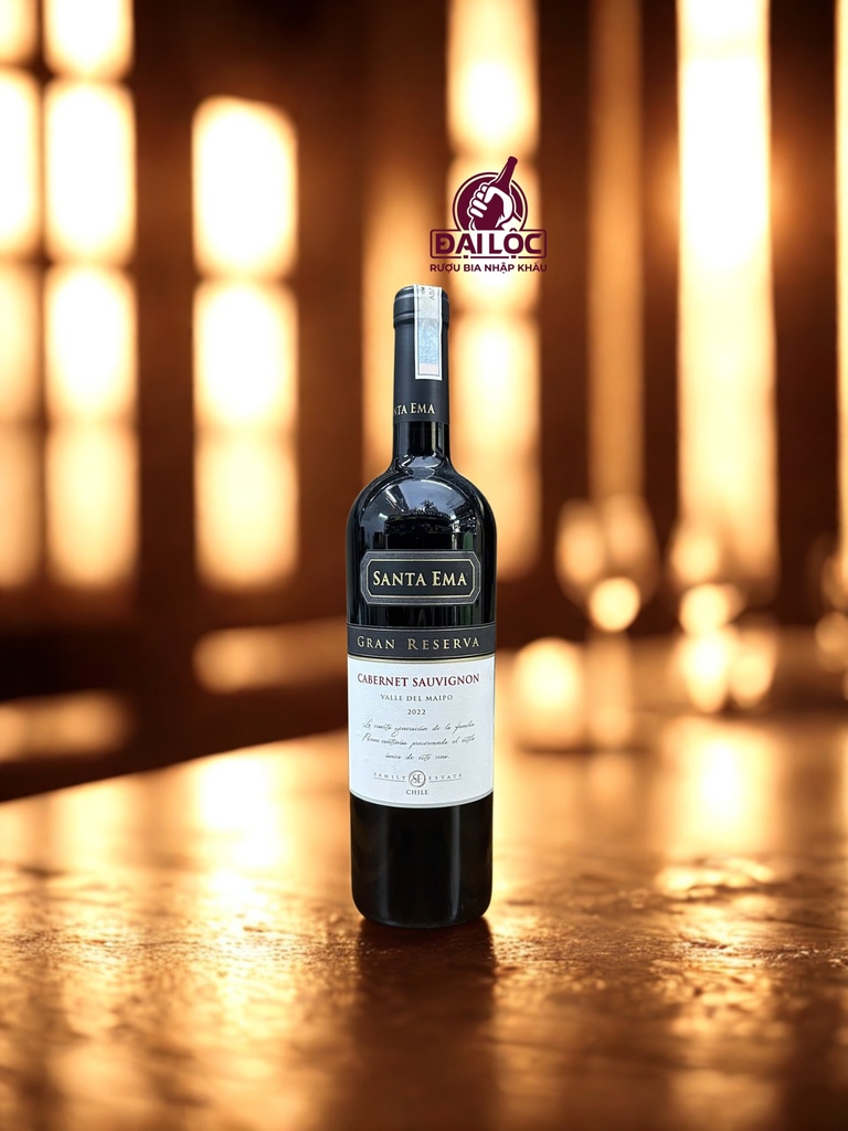 Rượu Vang Chile Santa Ema Gran Reserva Cabernet Sauvignon 13,5%