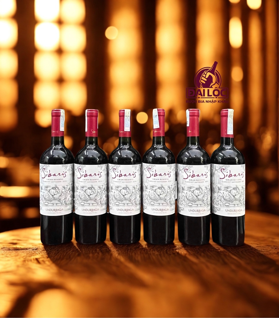 Rượu Vang Chile Sibaris Cabernet Sauvignon 2024 Undurraga Gran Reserva 14%