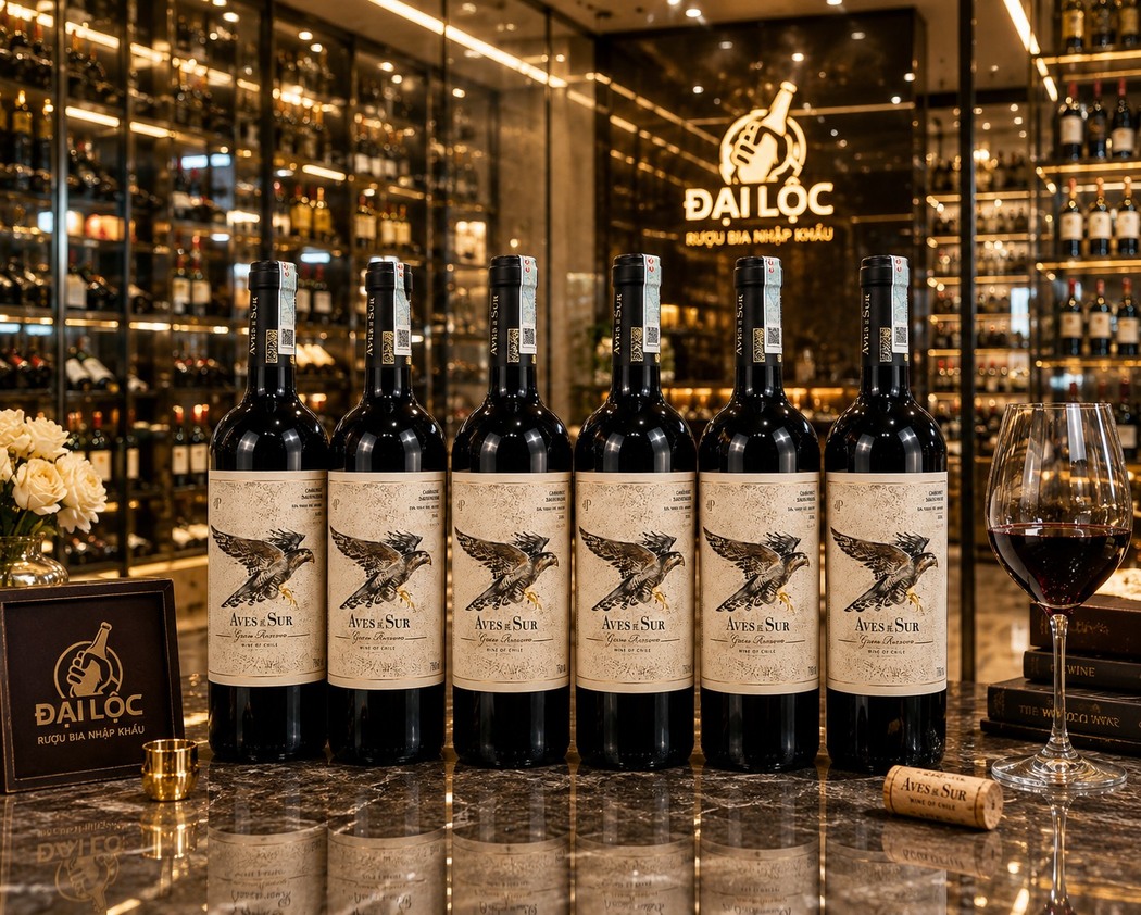 Rượu Vang Chile Aves Del Sur Gran Reserva 2020 14.5%