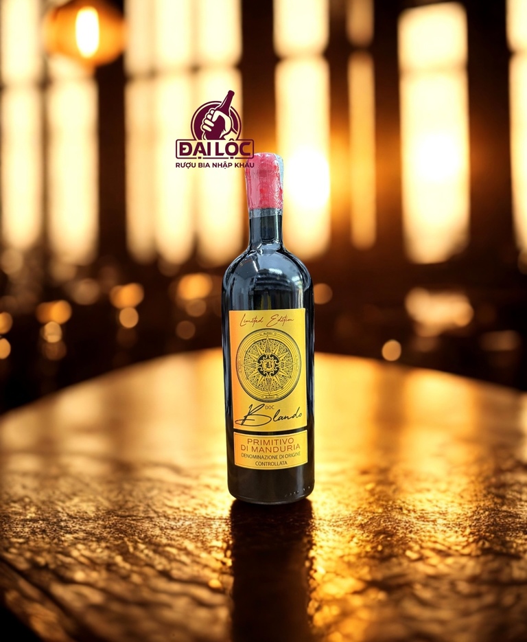 Rượu Vang Ý Blando Primitivo di Manduria 15,5% 2020 - Limited Edition