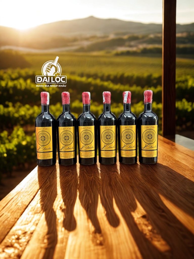 Rượu Vang Ý Blando Primitivo di Manduria 15,5% 2020 - Limited Edition